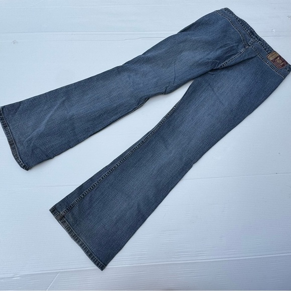 Vintage Y2K L.E.I. Flare Classic Blue Denim Jeans - Picture 7 of 15